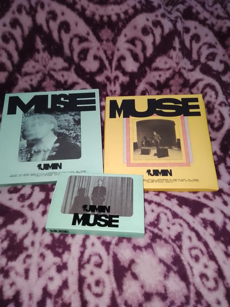 valmin1328's tweet photo. WTS | LFB 

BTS JIMIN UNSEALED MUSE ALBUM 
(Complete Inclusions)W/ PCs
Mint Condition
P1600( Take all 3 versions)

LOCATION:ILOILO
MOD:LBC
PAYO/ACCEPTS GCASH

PM if interested 💜 https://t.co/mDoqonEY9p