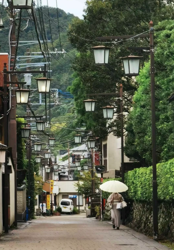 朝は小雨でしたが
背景が霧雨だろうが霧雨だろうがです
観光客に万物や歴史を語っています😊