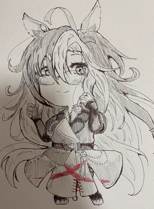 色紙描くやつ初めてしたけどこんなにも難しいなんて… 