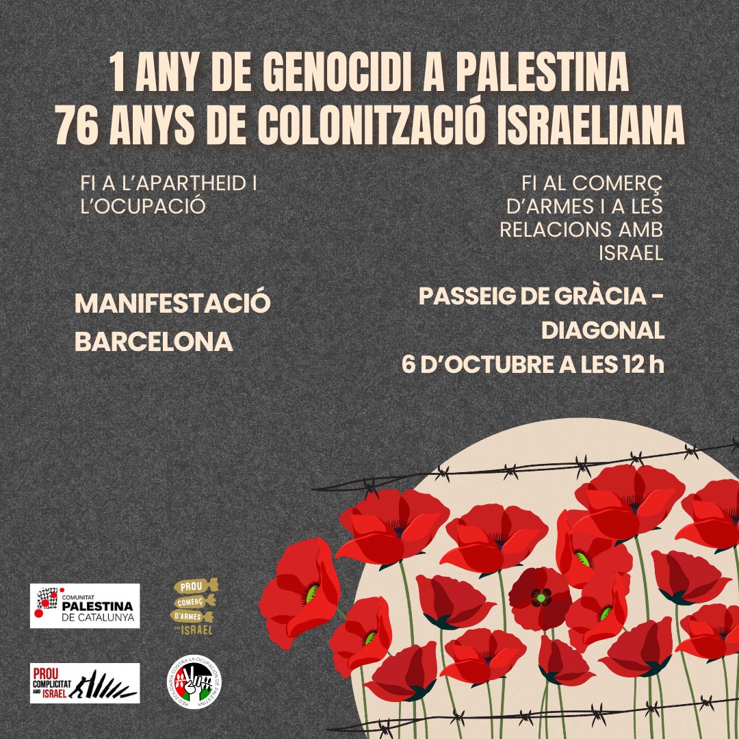 ProuComplicitat #AturemElGenocidi tweet media