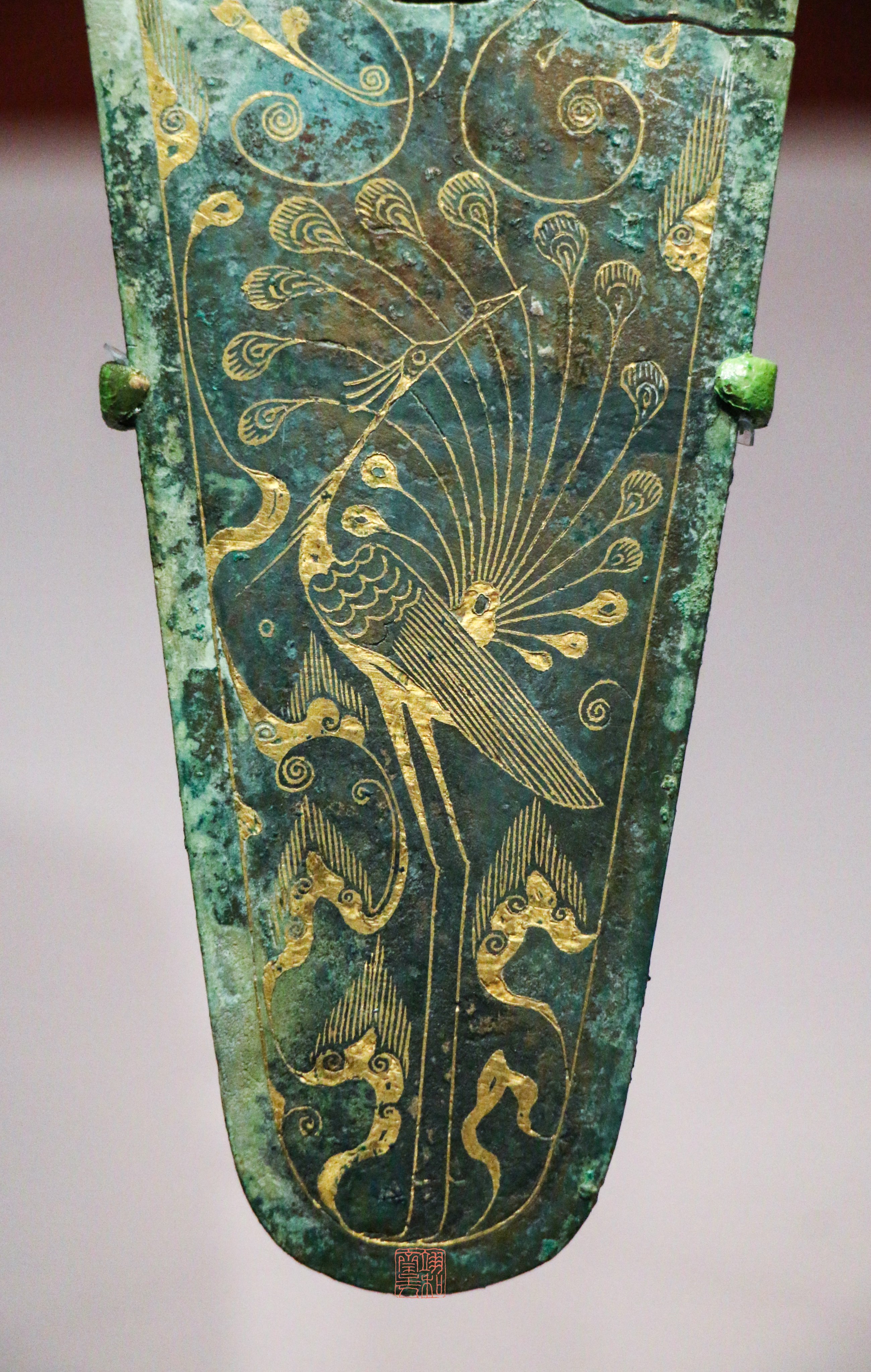 銅器 鵲登梅置件 喜臨門 工芸品 置物 装飾品 工芸品 美術品 和風置物 （2） - 高岡銅器展示館