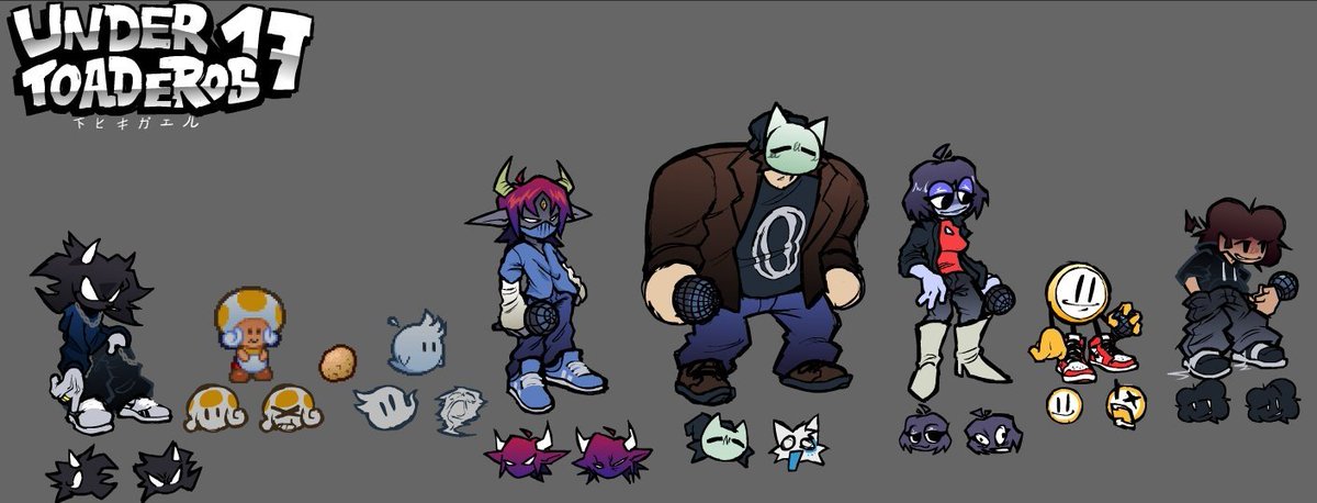 SoihanP's tweet image. hey! it&apos;s me again needing help 
i&apos;m looking for musicians for my 17 bucks fan made mod, whoever works for the mod will get a drawing 100% made by me :)
if you are interested you can send me your examples to discord: soihan
#17undertoaderos #17bucks #fnf