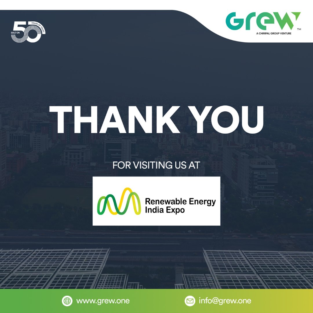grew_solar's tweet image. We leave the expo inspired and energized, committed to pushing forward our mission of advancing sustainable energy solutions.

#GREW #PoweringTheNext #NextGenModules #SustainableSolutions #REI2024 #PowerOfSolar #FutureOfEnergy #Day3