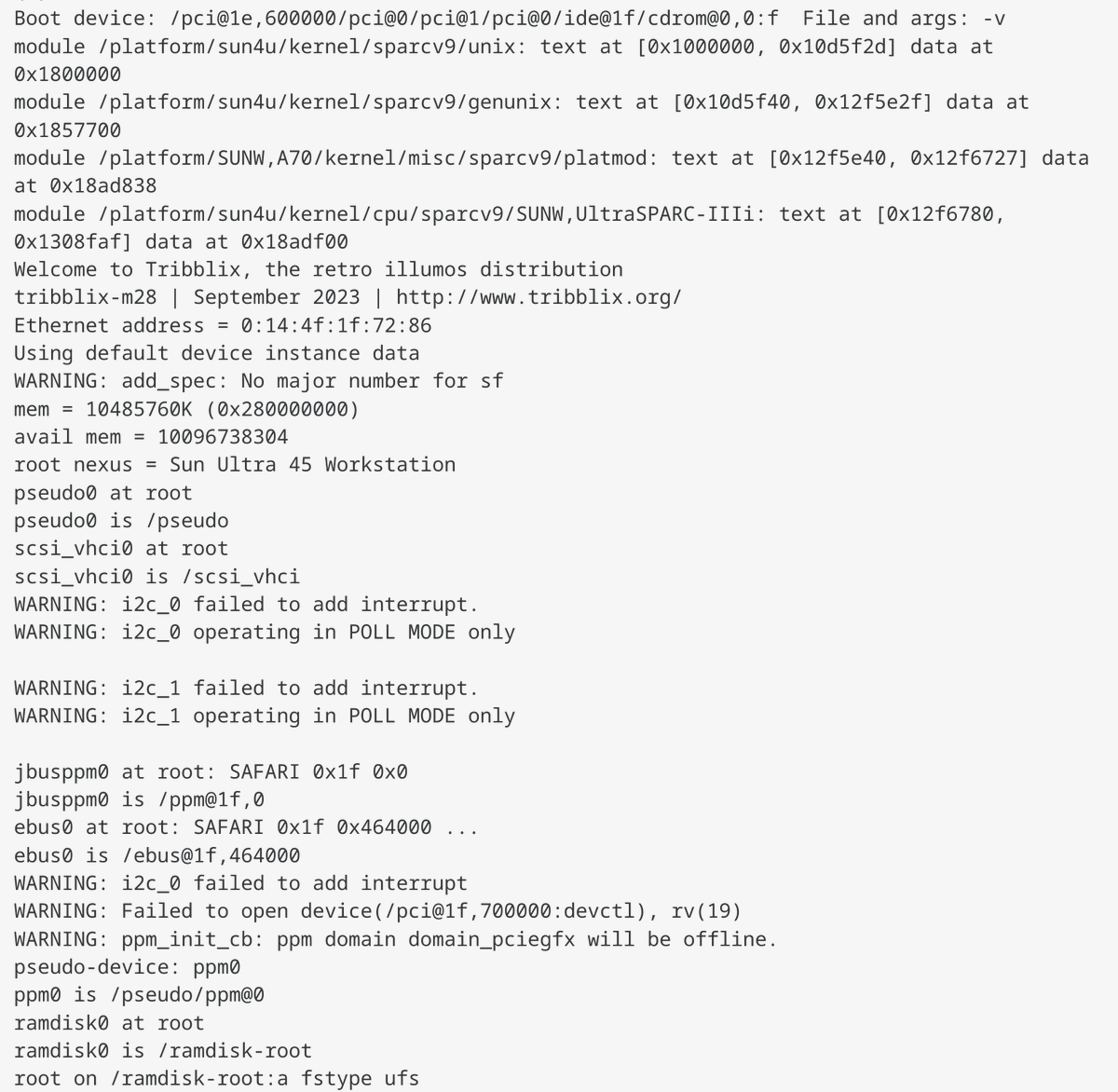 Iggi76123640's tweet image. So if we look into the issue with #illumos based #solaris distros on #sun Ultra 25/45 the PCIe bus nexus driver (px) seems to be the guy causing the full freeze (not even STOP-A anymore). #tribblix #openindiana Here github.com/illumos/illumo…
