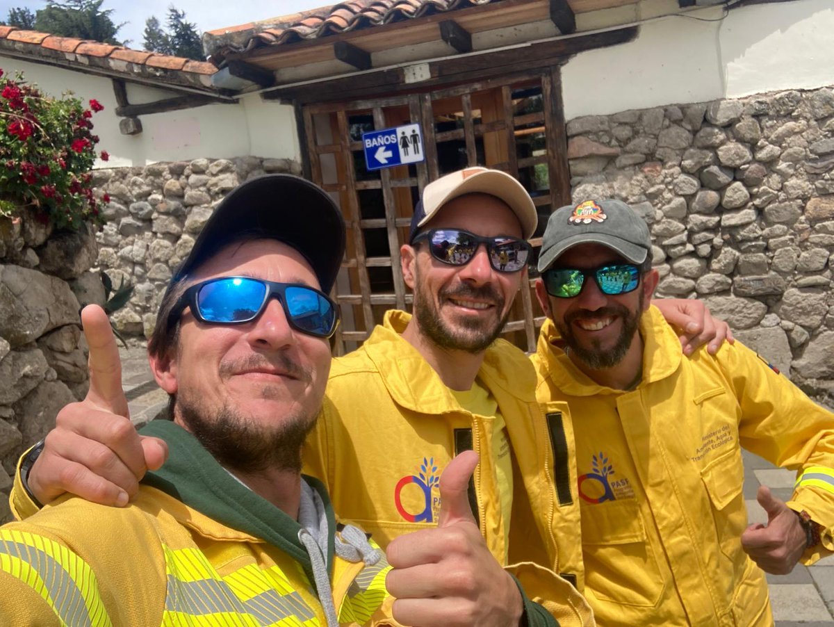 🇪🇨Cuarta formación finalizada en Ecuador! Del 29/09 al 04/10 se ha celebrado la XV BREMIF de 📍Cañar.

👉Participantes de 5 nacionalidades han compartido formación alrededor del Manejo Integral del Fuego. La familia del fuego sigue creciendo 🔥🔝

Gracias <a href="/PASFecuador/">Programa Amazonía Sin Fuego Ecuador</a>