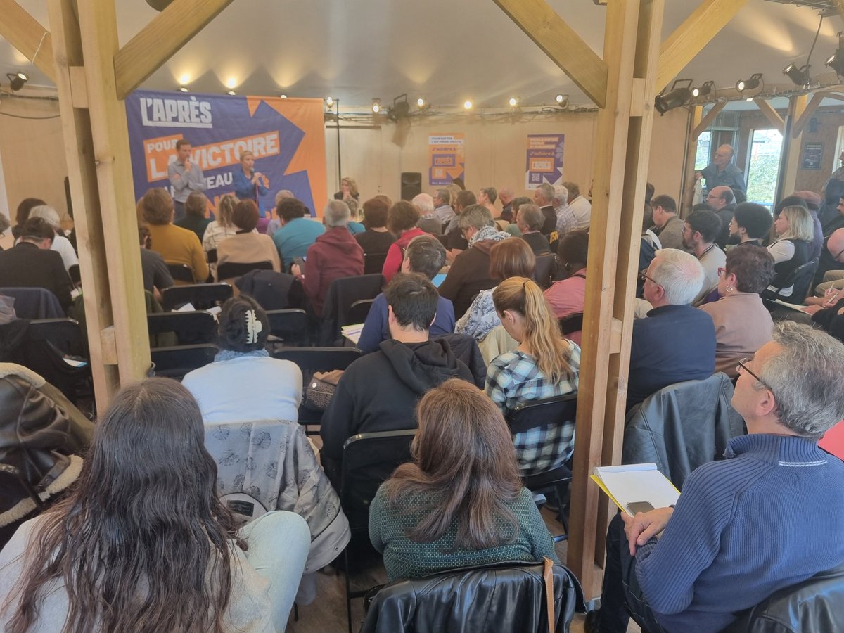 alexiscorbiere's tweet photo. Une belle journée de travail hier pour notre réunion nationale de @Apres_fr .. 
Merci à toutes celles et ceux qui y ont participé. 
Nous avançons vers les objectifs que nous nous sommes fixés. Bientôt des événements publics arrivent pour le renforcement du #NFP.
Rejoignez nous https://t.co/sdPe16mWaV
