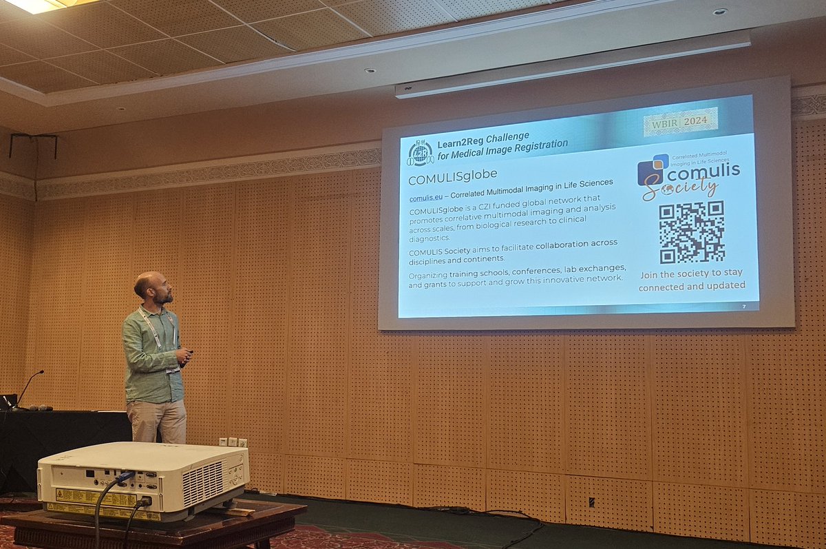 joakim_lindblad's tweet photo. Happy to present the #COMULISglobe challenge of #Learn2Reg, kicking off the #WBIR session @MICCAI_Society in beatiful @marrakesh 🌅
Exciting days ahead! https://t.co/mKDdGeTTEk