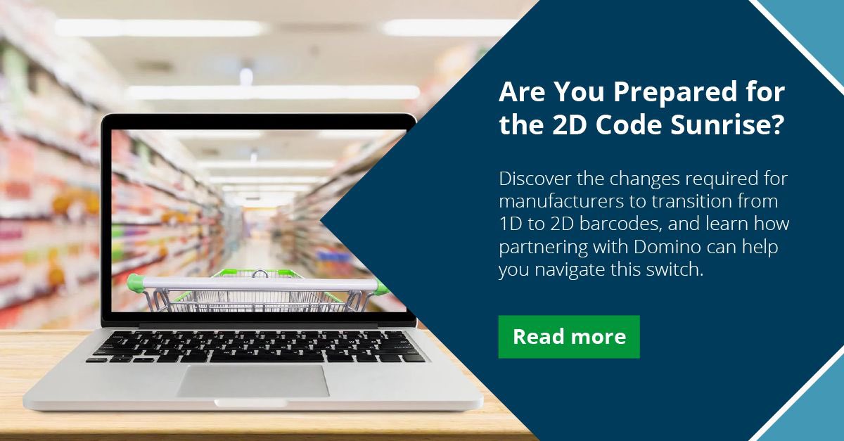 DominoIndia's tweet photo. GS1 phases out 1D barcodes for 2D format.
Understand the implications for manufacturers & learn how to navigate this critical change to ensure compliance & seamless operations: https://t.co/5BPOvTWF9L
#2DCodes #QRCode #GS1 #DominoIndia https://t.co/bIAhdkr861