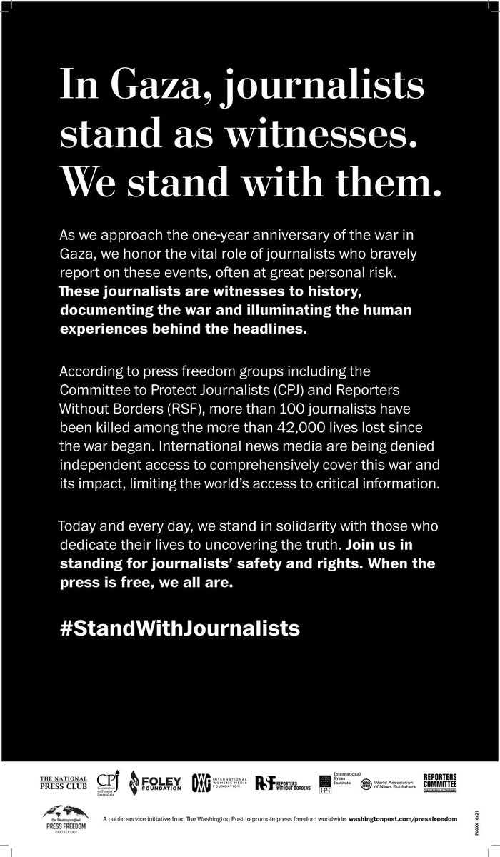 #StandWithJournalists