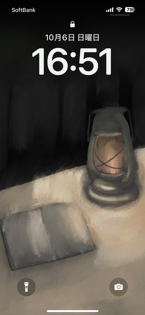 壁紙作った、アカウントあるの忘れてた