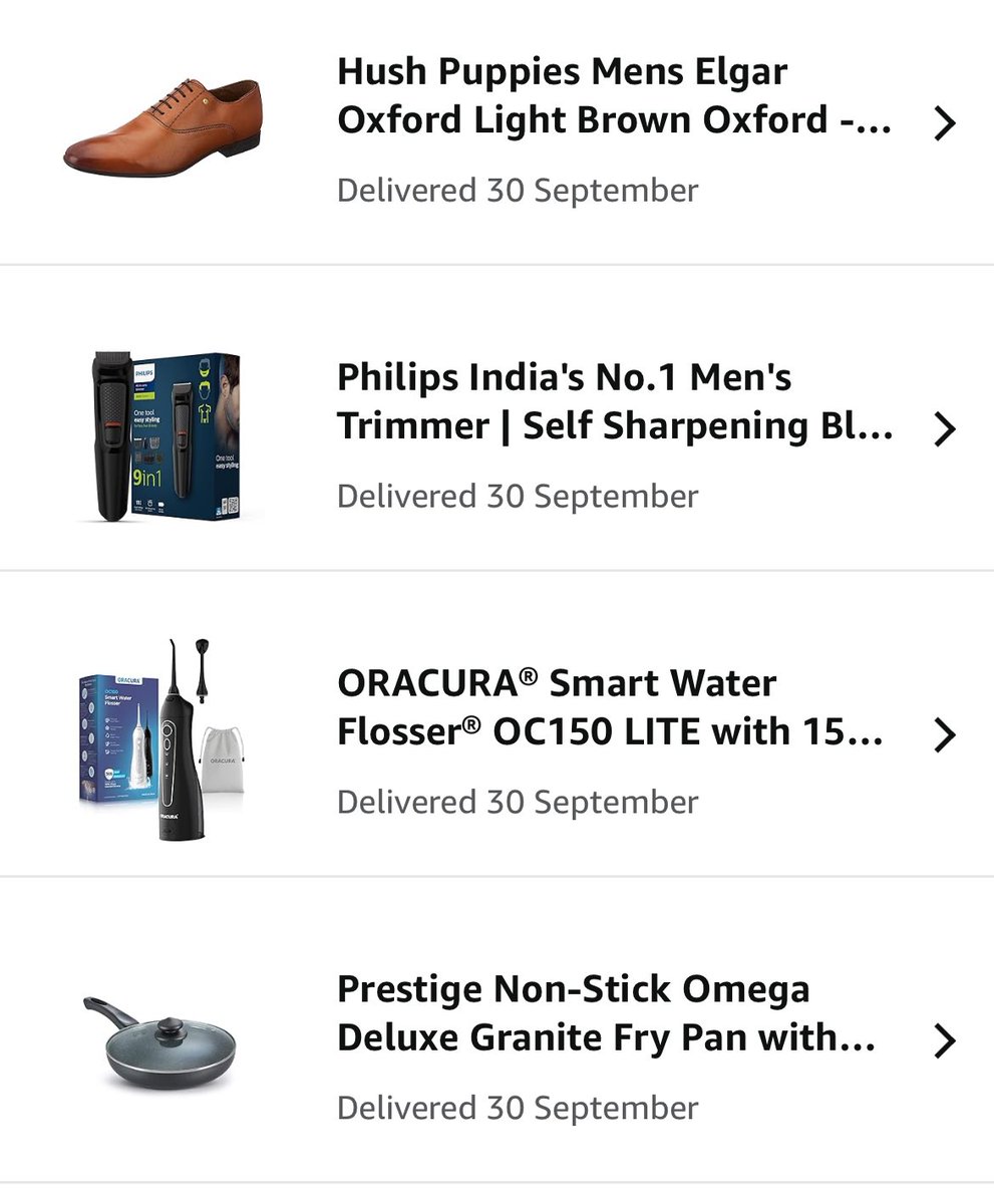 mayur_peanuts's tweet photo. @amazonIN Worst experience of online shopping ever. Never thought it’d be delivered by @amazon @amazonIN which used to be my most trusted online shopping app. https://t.co/nbbPQcc1Jn