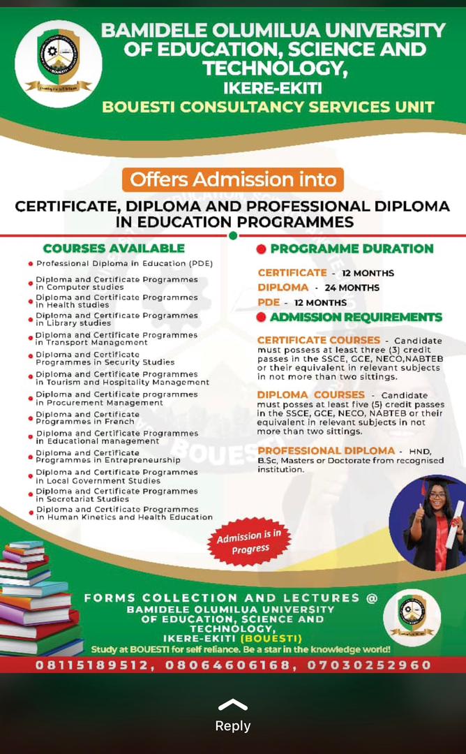 Take advantage of this opportunity.