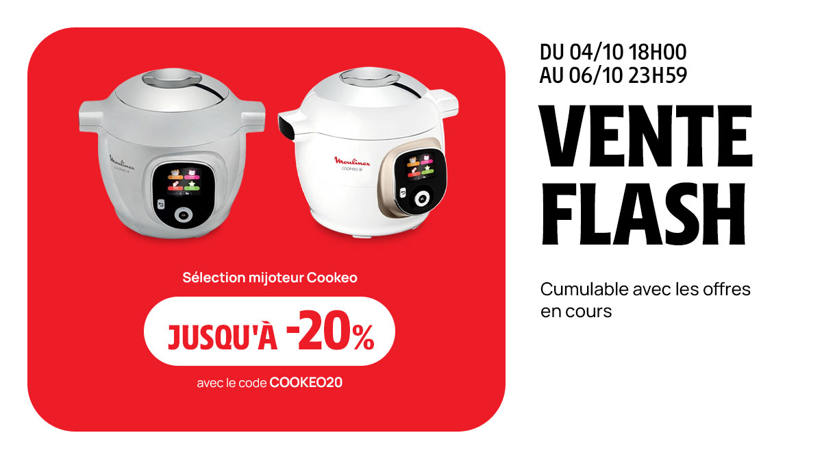 Darty_Officiel's tweet image. #VenteFlash | Dernières heures pour profiter de notre offre, vous avez jusqu'à 23h59 !
👉 shorturl.at/oqGJt