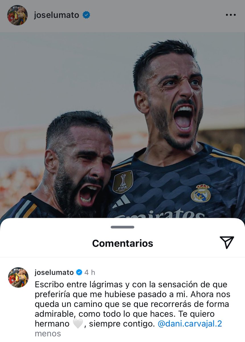 Mario___RM's tweet photo. Estoy hundido con las palabras de Joselu a Carvajal. https://t.co/I5QR1MeFqv
