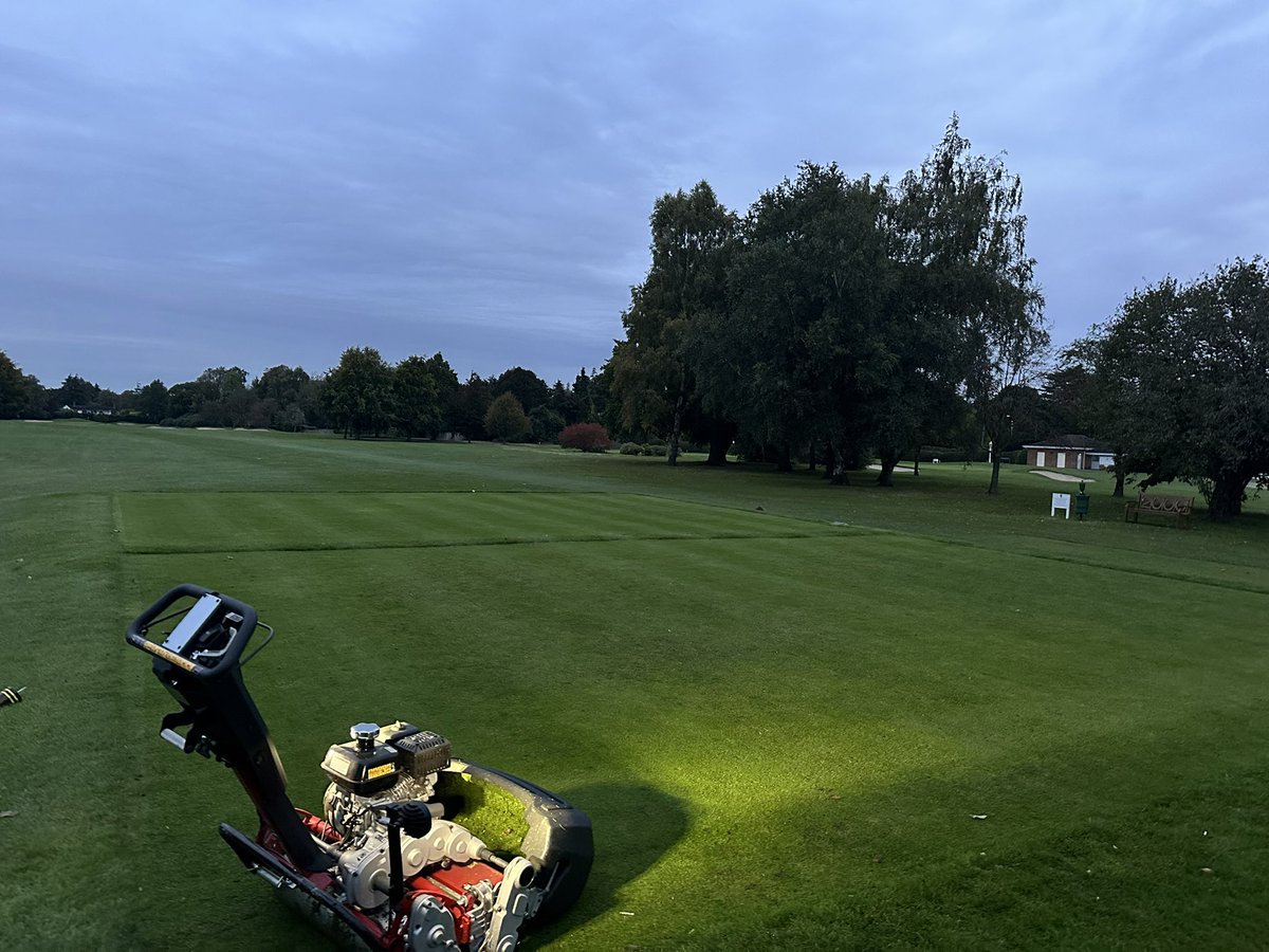 1st tees cut Sunday morning for the new captain drive in <a href="/CoptHeathGC/">Copt Heath Golf Club</a>