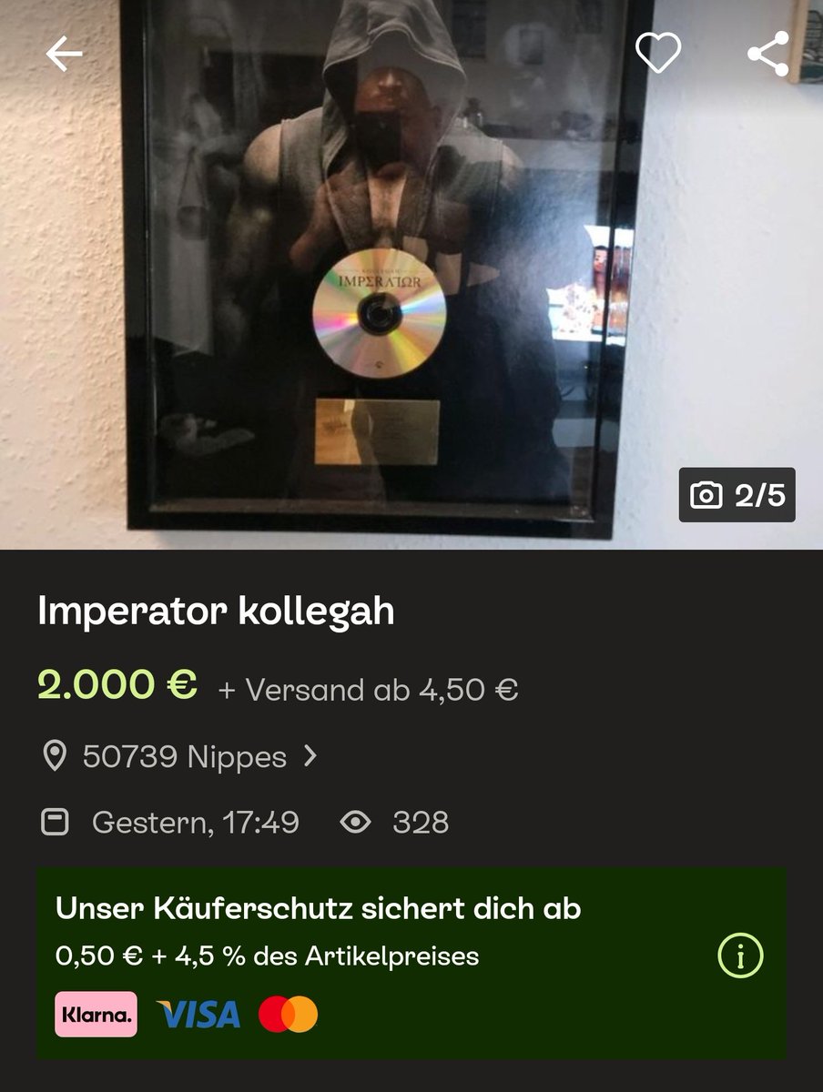 Ich werde mir dieses Ding ins Wohnzimmer hängen