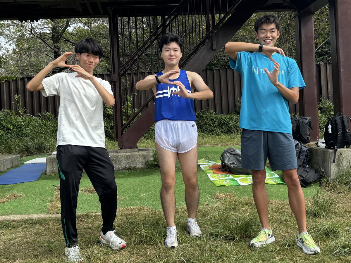 isctlongmaster's tweet photo. 【10/5第5回国士舘大学競技会】
男子10000m2組
向田修大(M2)　機器不具合により記録なし(手元33'52)

【10/6横浜市陸上競技選手権】
10000m決勝
6着　大塚克基(M1)　34'34"79　PB!✨

向田は復調の走り！大塚はPBをなんと6分縮めてきました！
大塚は来年の出場に向け挑戦を続けます！！ https://t.co/oF0cFGHWWE