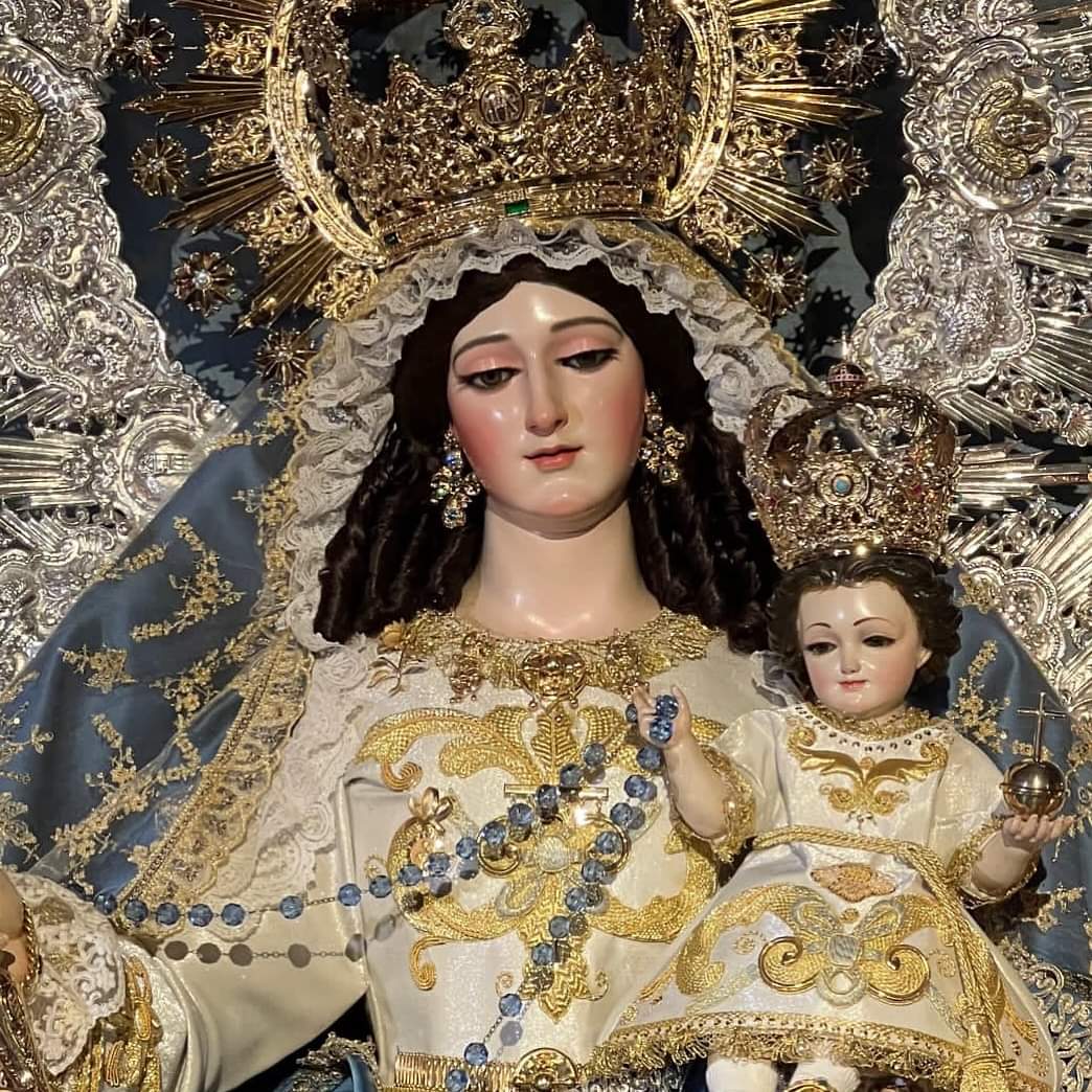 Horario e Itinerario Salida Procesional de Nuestra Señora de las Nieves. Sevilla 20 de Octubre del 2024