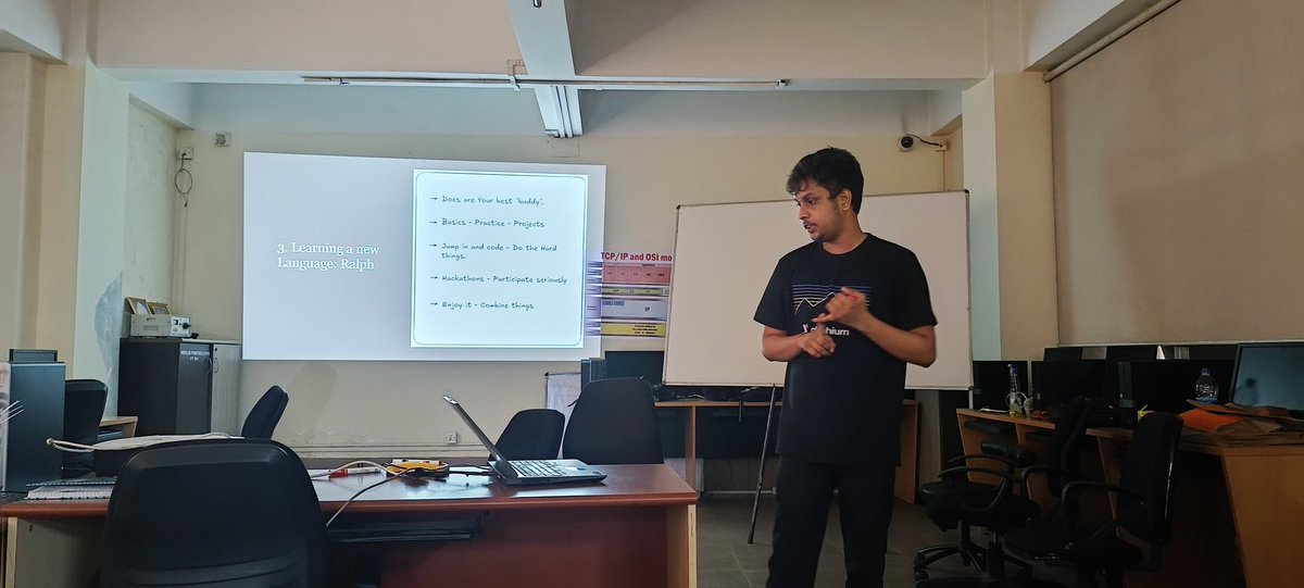 Shy_am12's tweet photo. Had an amazing experience leading two-day workshops on blockchain and @alephium at CIT Kokrajhar and @GCUniversityA as a speaker. We covered basics, Ralph, wrote contracts, and built dapps. It was great interacting with so many students!

Special thanks to @TheSmartObject. https://t.co/zK3m3ukLL1
