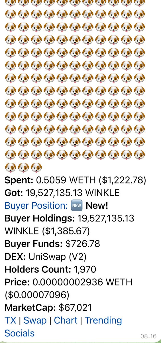 Can’t stop the dog.

Ever.