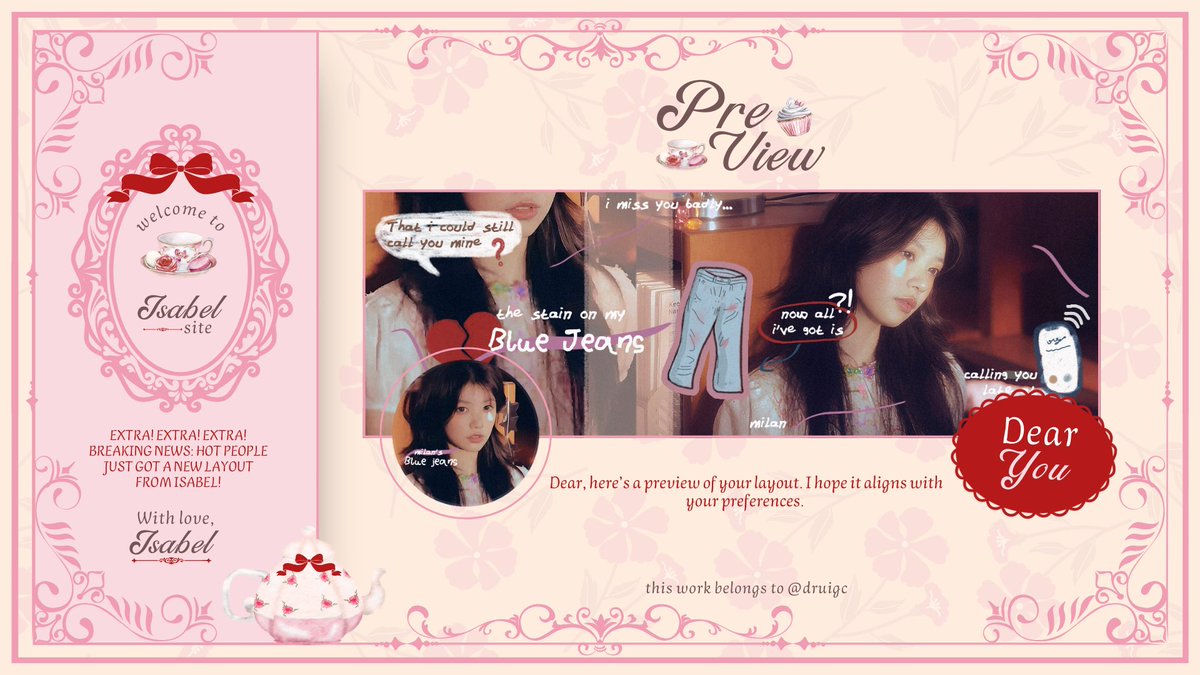 swanr's tweet image. help repost &amp;amp; any interaction are welcome

hi mau ajak kalian kenalan secara resmi sama 4 layout baru aku ada blue jeans, la nuit, eotr, sama situationship. tolong disayang sayang juga ya👇🏼 #zonauang #zonaba