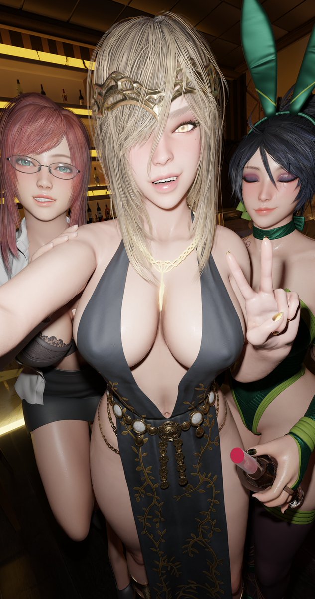 Rinkov01's tweet image. Marika club selfie, Queen Marika, Primrose, Akali by @RyanReos