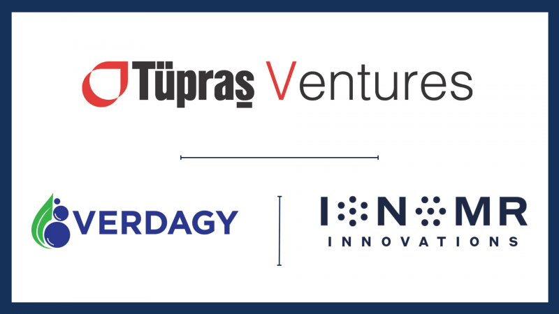 Tüpraş Ventures, yeşil hidrojene odaklanan Verdagy ve Ionomr girişimlerine yatırım yaptı