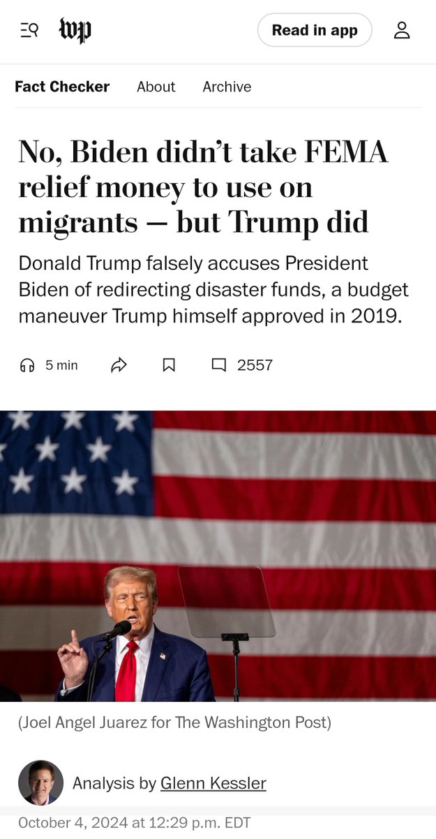 There aren't enough people talking about the fact that trump used FEMA money on migrants when he was in office -- the same thing he FALSELY accuses the Biden Administration of doing.

RT to help spread the word.