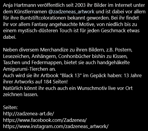JACKT_Sachsen's tweet photo. Ein weiterer Post, ein weiterer toller Künstler!
Ihr wollt mehr Infos zu unserer Convention?
Dann folgt dem Link in der Bio zu unserer Internetseite!
#jackt #jacktsachsen #convention #cosplay #cosplayconvention #halloweenconvention #halloweencosplay #chemnitz #sachsen https://t.co/4a13vL2gS4