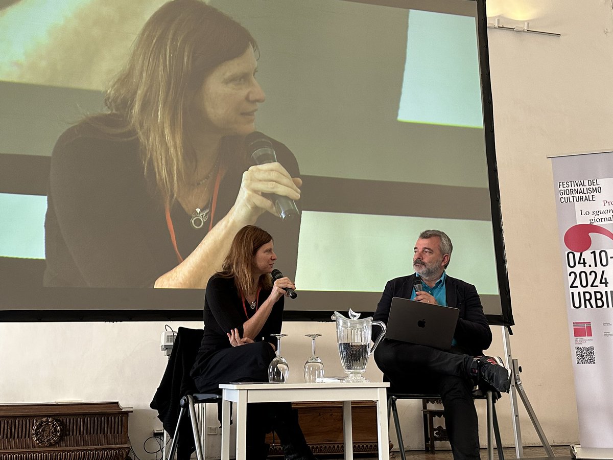.#SusannaNicchiarelli “Non dobbiamo addomesticare quello che vogliamo raccontare, dobbiamo prenderci il rischio di disturbare e scandalizzare”
#fgcult24