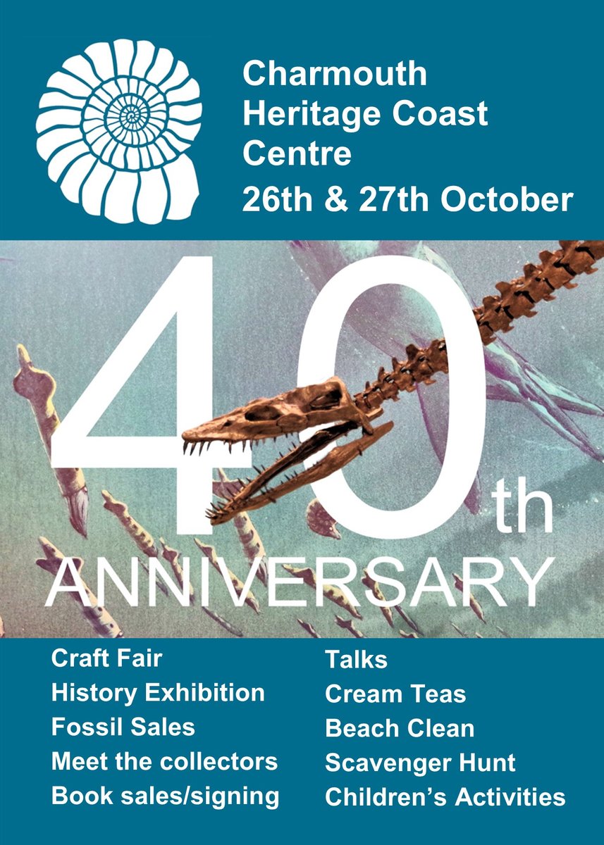 With a successful Sidmouth Science Festival done it's all eyes on our 40th Anniversary celebration now! It's just three weeks away and full of activities, food and drink, talks and our annual craft fayre. Make sure you join us on the 26th &amp; 27th!