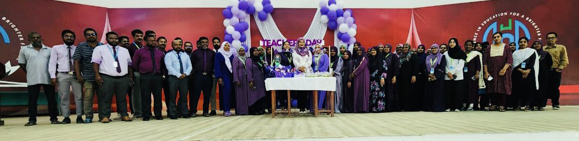 މުދައްރިއްސުންގެ ދުވަސް ފާހަގަކުރުމުގެ ގޮތުން، މި މަރުކަޒުގެ މުވައްޒަފުންގެ ފަރާތުން ކ.އަތޮޅު ތަޢުލީމީ މަރުކަޒު އަދި ތުލުސްދޫ ޕްރީސުކޫލްގެ މުދައްރިއްސުން ކުރައްވާބުރަ މަސައްކަތުގެ އަގު ވަޒަންކުރުމުގެ ގޮތުން ބޭއްވުނު ހަރަކާތް 

<a href="/MoHmv/">Ministry of Health, Family and Welfare</a> <a href="/MoEdumv/">Ministry of Edu, Higher Edu and Skills Development</a>