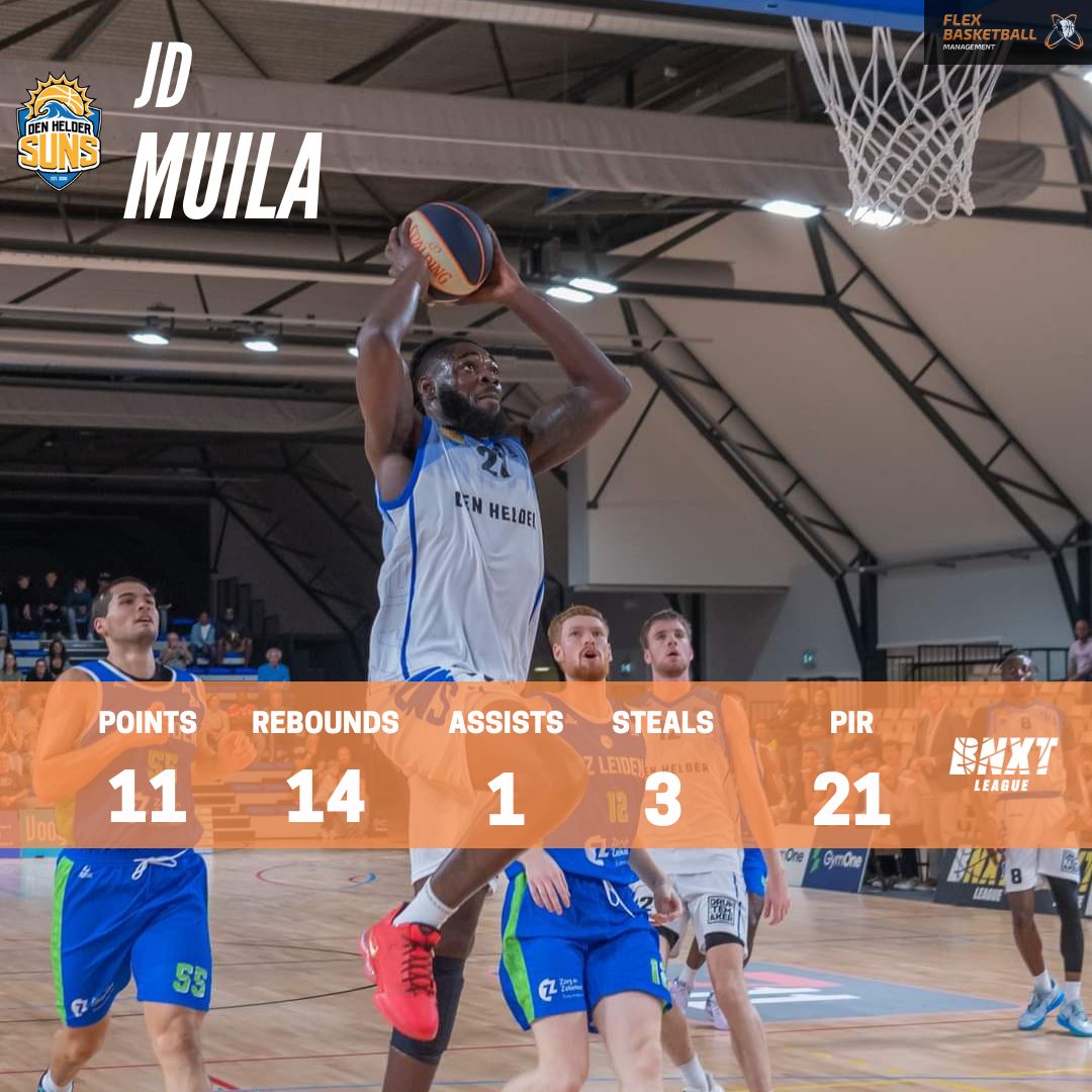 JD Muila with the 3rd double double in 4 games in <a href="/BnxtLeague/">BNXT League 🇧🇪🇳🇱</a> ! 😤🔥 <a href="/JdMuila11/">JD Muila</a>