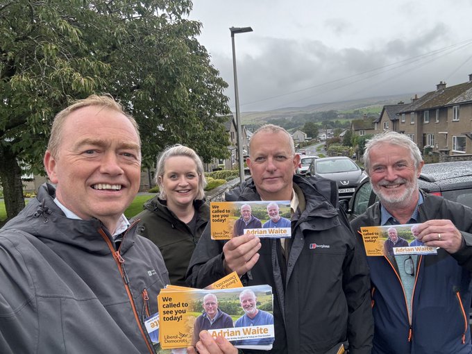 AWLibDem (@aw_dem) on Twitter photo I am the Lib Dem candidate in the Kirkby Stephen & Tebay by-election on 31st October. Very pleased to be joined by <a href="/timfarron/">Tim Farron</a> <a href="/johnmur/">John Murray</a> and other supporters in Westgarth earlier this week. <a href="/libdems/">Liberal Democrats</a> <a href="/aldc/">ALDC</a> <a href="/wandfcouncil/">Westmorland and Furness Council</a> <a href="/euromove/">European Movement UK</a> <a href="/TheNewEuropean/">The New European</a> <a href="/AnnSandell/">KSWaW</a> I am the Lib Dem candidate in the Kirkby Stephen & Tebay by-election on 31st October. Very pleased to be joined by <a href="/timfarron/">Tim Farron</a> <a href="/johnmur/">John Murray</a> and other supporters in Westgarth earlier this week. <a href="/libdems/">Liberal Democrats</a> <a href="/aldc/">ALDC</a> <a href="/wandfcouncil/">Westmorland and Furness Council</a> <a href="/euromove/">European Movement UK</a> <a href="/TheNewEuropean/">The New European</a> <a href="/AnnSandell/">KSWaW</a>