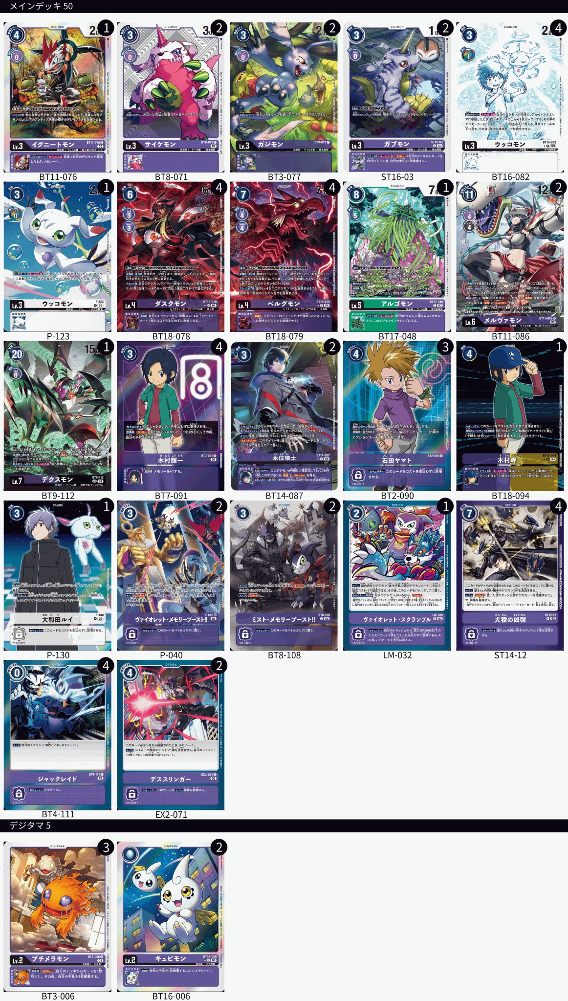 公式】デジモンカードゲーム on X: 