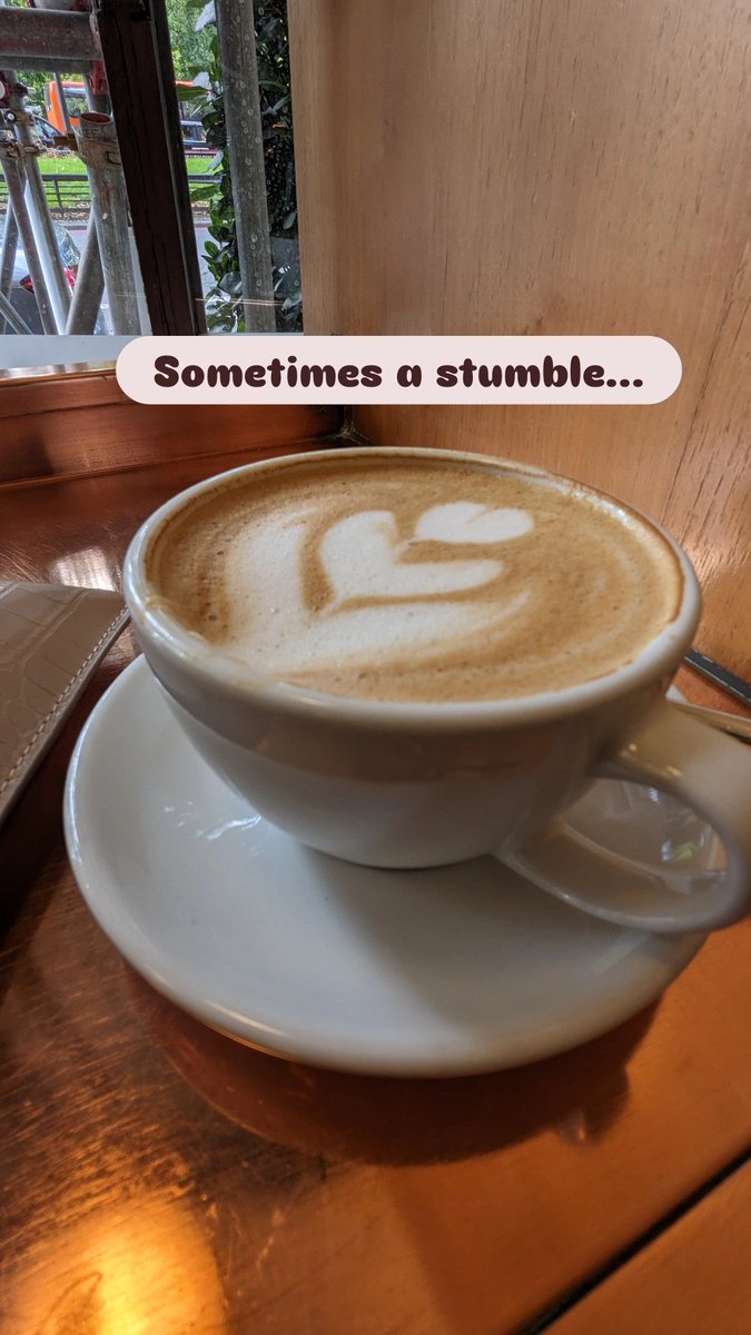 AWTGirl's tweet image. Sometimes a stumble is what saves us from an outright fall. 

Old Proverb
#SundayMorning #sundayvibes #coffeeshot #coffeeandconversation