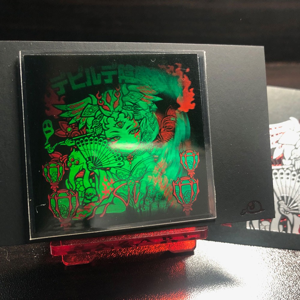 AGAWA トキメキ妖怪鬼退治 がしゃ鬼毒髏(初期〜中期廃盤バージョン)1枚