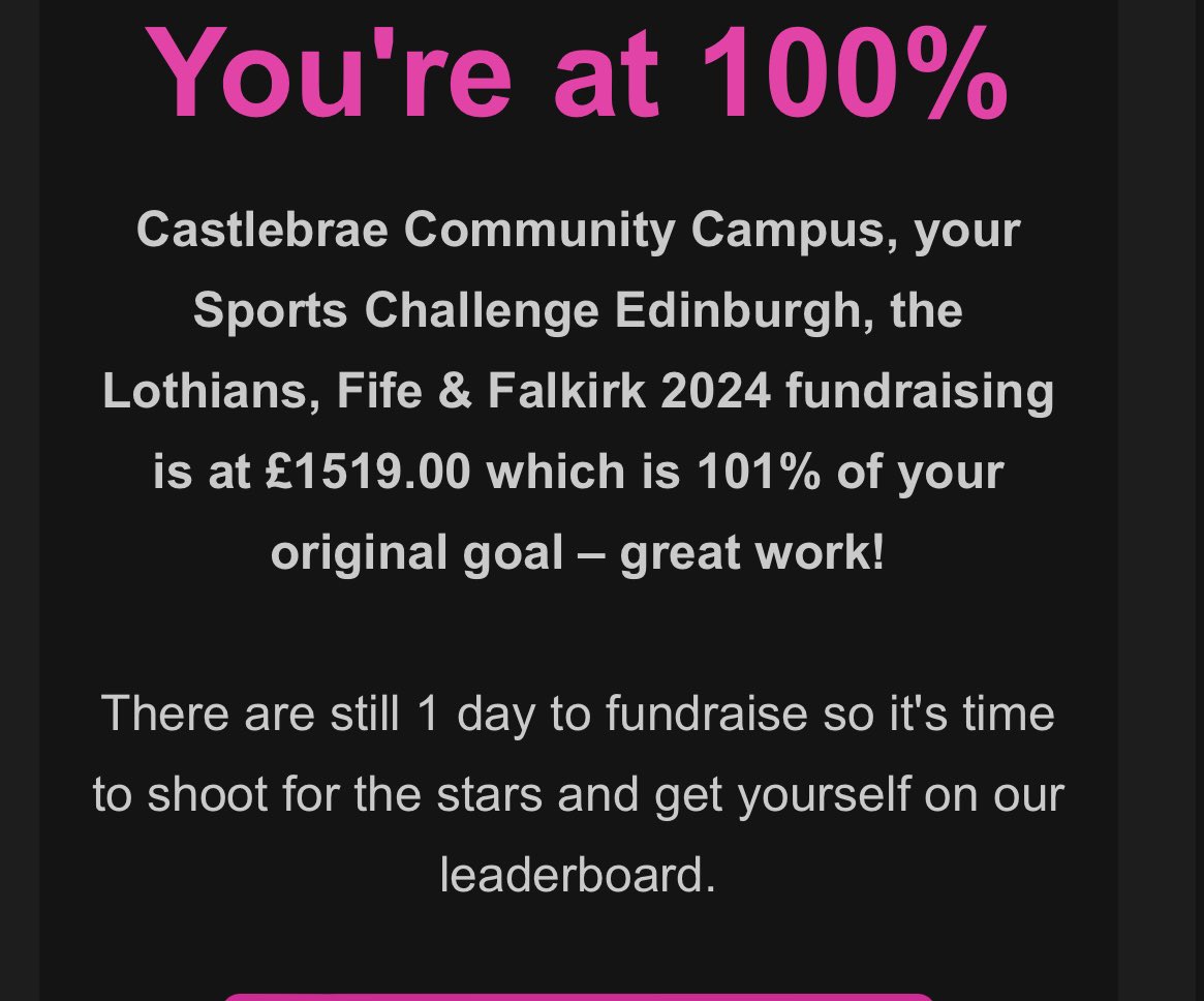 Castlebrae PE tweet media