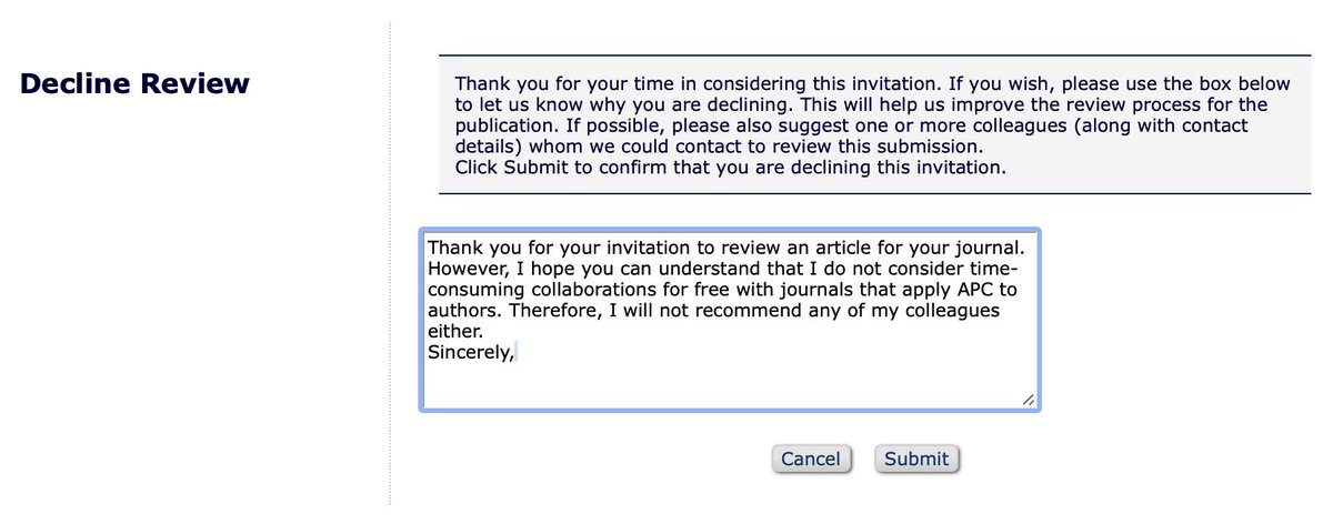 Always open to #PeerReview for those #journals that fair play. #AcademicWriting #Publishing