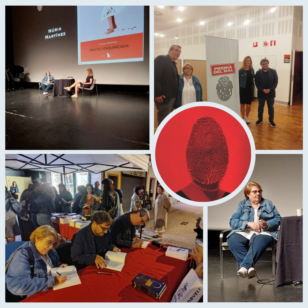 Una petita mostra de la meva participació al <a href="/PremiadelMal/">Premià del Mal</a> 
Agrair a la <a href="/shernandezbarna/">susana hernandez</a>   que comptes amb mi i felicitar-la per una organització impecable, on tots ens varem sentir com a casa.
Enhorabona estimada! ❤📚

<a href="/edicionsxandri/">Edicions Xandri</a>