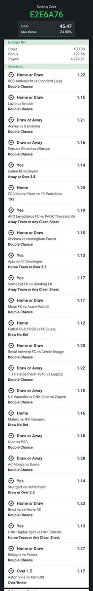BluntFemi's tweet photo. @instablog9ja Sportybet Code: E2E6A76. Customize to your liking. Like, comment, and share. 

Follow for more code
Best of luck! 🙏 https://t.co/1ckPKlxrjN