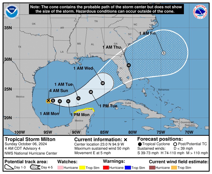 Revkin's tweet photo. @WeatherProf 1921 to now in Tampa - classic #expandingbullseye as per disaster geographers @StephenMStrader @WalkerSAshley. Intensifying arrow on the way. https://t.co/hVg2PF46Sg