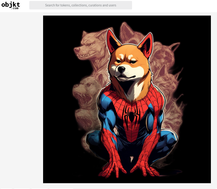 victorpd_art_ni's tweet photo. DOGGS #9
#onsales for 0.6 xtz
10/20
https://t.co/BmxlMJqRq5
#nft #nftcollection #nftcollector #NFTcollectibles #NFTCommunity #tezoscommunity #TezosArts #TezosNFTs #SpiderMan #ShibaInu #nftsale #nftshill #digitalart https://t.co/4FwUAgQlmI