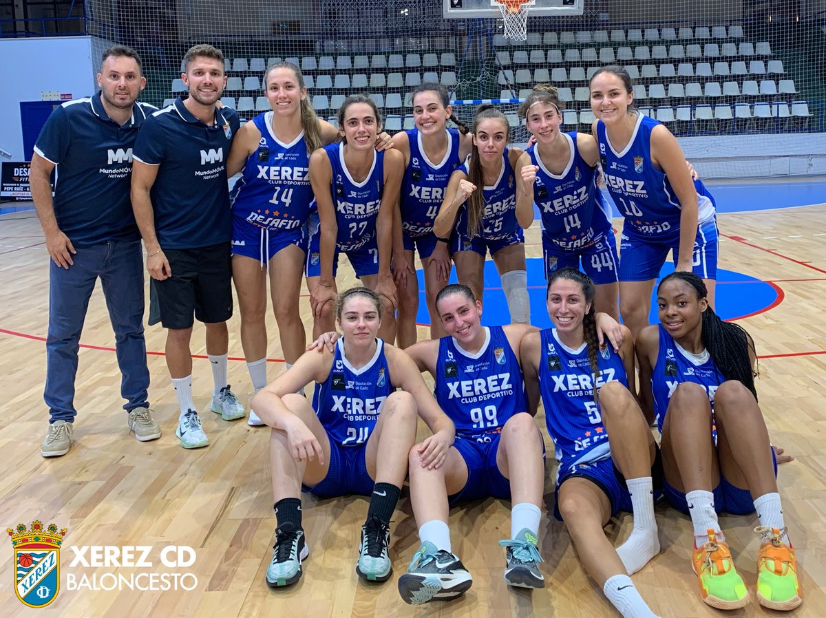 EL DERBI JEREZANO SE QUEDA EN CASA🏠‼️

Nuestro Nacional N1 Femenino comienza la liga con una victoria💪🏻

#BXCD #SomosXerezCD #XerezCDBaloncesto #N1Femenino  #Jerez