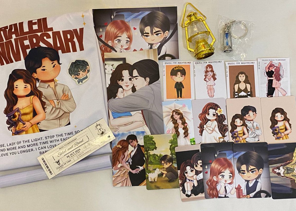 I'm so late for this, hirap talaga pag magkaibang mundo char! Happy Anniversary mga  mahal kooo 🥹  see you soonest 💛

#SevENchantingYearsWithRaleil 
#StopTheTimeKoshWeAreCelebrating7RaLeilYears