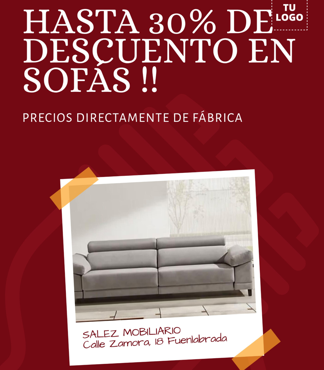 Salezmobiliario's tweet image. salez.es

¡¡ PRECIOS DE FÁBRICA EN SOFÁS DE ALTA GAMA !!#sofas  #sofasamedida

Desde 898€ chaiselongue deslizantes, reclinables, con arcón...
Mas barato imposible!!!

FINANCIACIÓN A TU MEDIDA!!!
Tlf 622281581