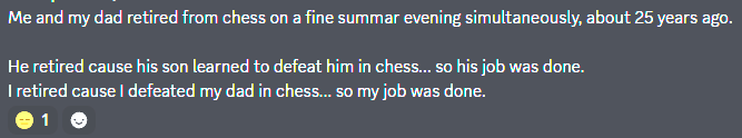 INTJhub's tweet photo. At that time, I didn't know what is it like to be an INTJ... to be frequently stereotyped, along with cordial invites to play chess.

I did enjoy the game very much - even though it's slow (especially if your opponent is).

But if I've moved on, then I've moved on. https://t.co/krHUgS7Ejs