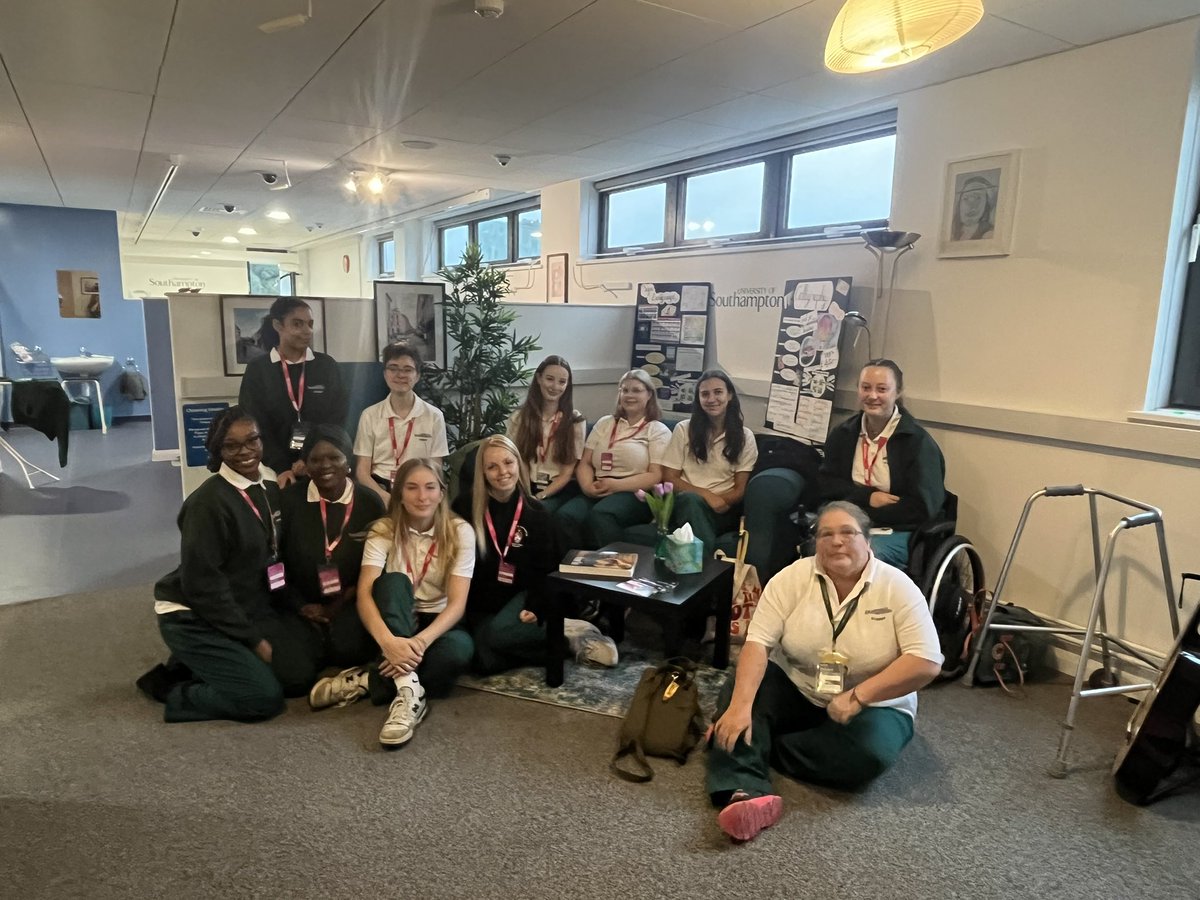 All ready for the  #occupational therapy open day, with our amazing ambassadors 💚