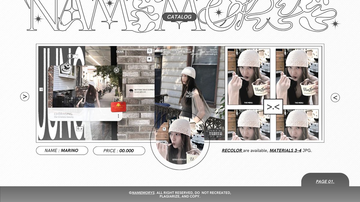 NAMEMORYS's tweet image. any interactions are appreciated! ♥︎

haloo, temen-temen! aku bawa katalog layout baru nihh. boleh minta tolong diospek untuk 2 anak ini? sekiranya ada kemiripan dengan yang lain bisa langsung kasih tau aku ya, terimakasihh!

#zonauang #zonaba