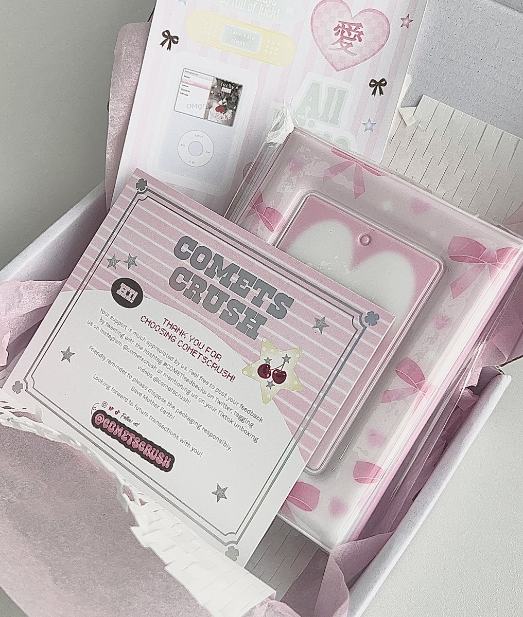 sxnapxna's tweet photo. ๐ ๐ฌ๐ธ๐บ๐พ๐ฎ๐ฝ๐ฝ๐ฎ ๐
from @cometscrush love ties collbook ๐ค
#COMETfeedbacks
Itโs so gorgeous and high quality ๐ https://t.co/MNDRNTYwPh